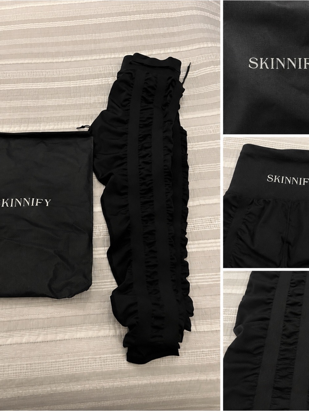 SKINNIFY Scrunch Leggings / Shapewear – Black – never worn